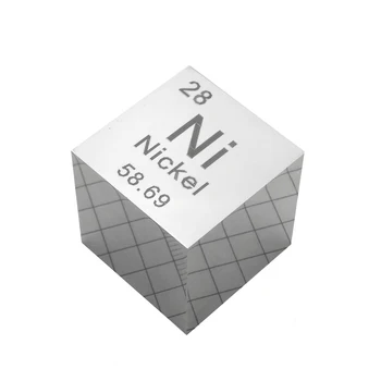 25.4 x 25.4 x 25.4mm High Purity Mirror Polish Nickel Cube Periodic Table Of Elements Cube For Study Collection Gift(Ni≥99.5%)
25.4 x 25.4 x 25.4mm High Purity Mirror Polish Nickel Cube Periodic Table Of Elements Cube For Study Collection Gift(Ni≥99.5%)
