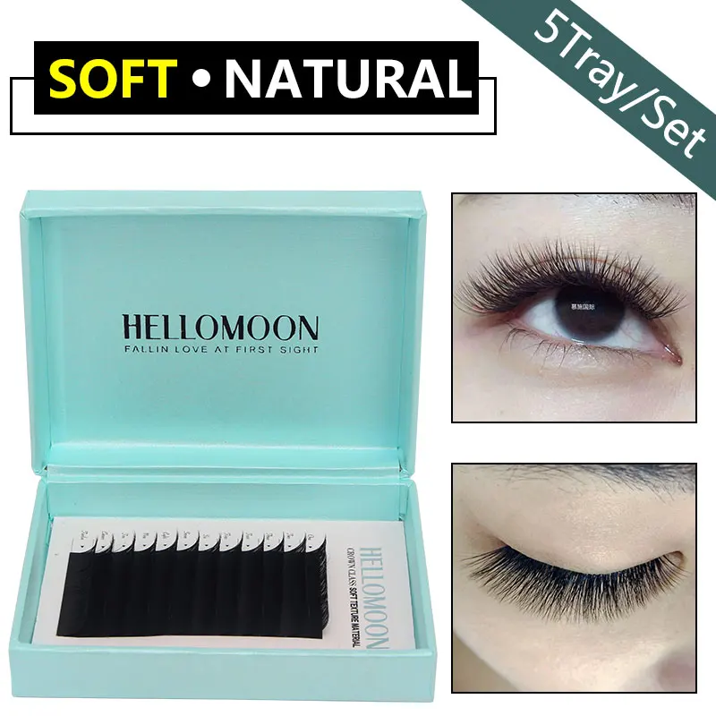 Hellomoon mink individual lashes,Same length in one tray,5pc eye lash fake extension,lashes extension for professionals salon
Hellomoon mink individual lashes,Same length in one tray,5pc eye lash fake extension,lashes extension for professionals salon