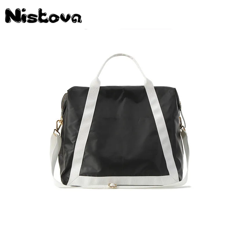 Waterproof Nylon Fashion Black Women Luxury Handbag Big High Quality Weekend Travel Bags Large Capacity Crossbody luggage bag
Waterproof Nylon Fashion Black Women Luxury Handbag Big High Quality Weekend Travel Bags Large Capacity Crossbody luggage bag