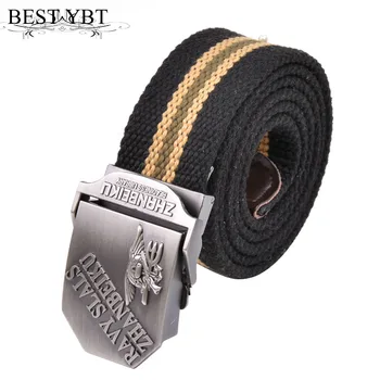 Best YBT Unisex canvas belt Army fans thickening Alloy smooth buckle canvas belt outdoor trend sport casual men belt
Best YBT Unisex canvas belt Army fans thickening Alloy smooth buckle canvas belt outdoor trend sport casual men belt