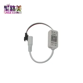 Free shipping DC5V 12V LED bluetooth controller SPI Music led controller for WS2811 WS2812B 1903 pixel Strip Lights APP Control
Free shipping DC5V 12V LED bluetooth controller SPI Music led controller for WS2811 WS2812B 1903 pixel Strip Lights APP Control