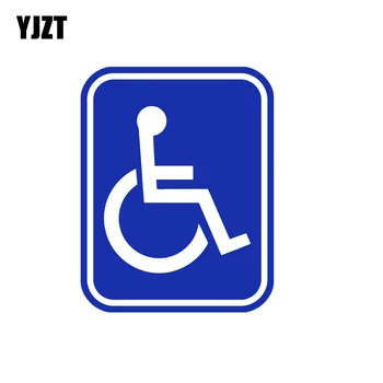YJZT 11.9CM*15.2CM Handicap Symbol PVC Wheelchair Disabled Window Car Sticker 11-00069
YJZT 11.9CM*15.2CM Handicap Symbol PVC Wheelchair Disabled Window Car Sticker 11-00069