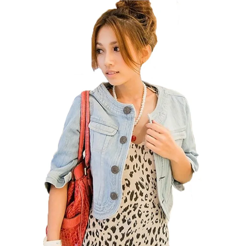 2018 Ladies Summer Denim Jackets Outwear Feminina Jeans Jaquetas Classical Jackets Womens Jeans Coats Basic Female Jackets
2018 Ladies Summer Denim Jackets Outwear Feminina Jeans Jaquetas Classical Jackets Womens Jeans Coats Basic Female Jackets