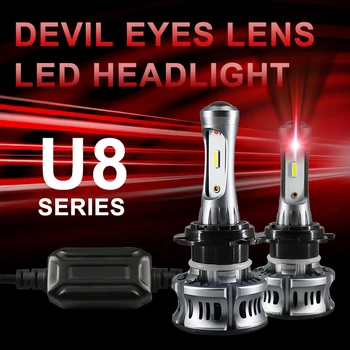 CARLitek Red Devil Eyes Led H7 H8 H9 H11 Headlight Bulb Car Projector Lens 10000LM 6500K CSP Chip 9005 9006 HB3 HB4 Led Bulbs
CARLitek Red Devil Eyes Led H7 H8 H9 H11 Headlight Bulb Car Projector Lens 10000LM 6500K CSP Chip 9005 9006 HB3 HB4 Led Bulbs