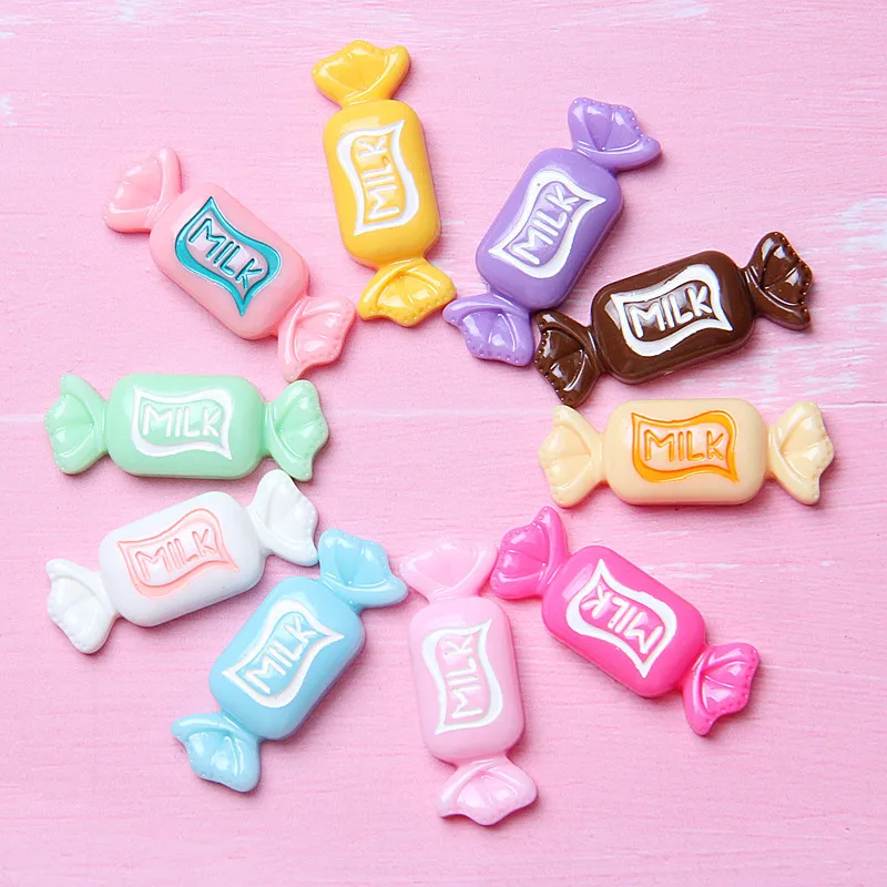 10Pcs Sweet MILK Candy Resin Flat back Cabochons Miniature Food DIY Scrapbooking Embellishment Decoration Craft
10Pcs Sweet MILK Candy Resin Flat back Cabochons Miniature Food DIY Scrapbooking Embellishment Decoration Craft