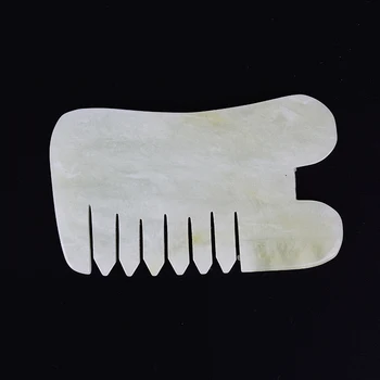 Natural Jade Stone Guasha Guasha Massage Hand Back Leg Body Arm Board Comb Shape Healthy Beauty Relaxation Cure Massager Tool
Natural Jade Stone Guasha Guasha Massage Hand Back Leg Body Arm Board Comb Shape Healthy Beauty Relaxation Cure Massager Tool