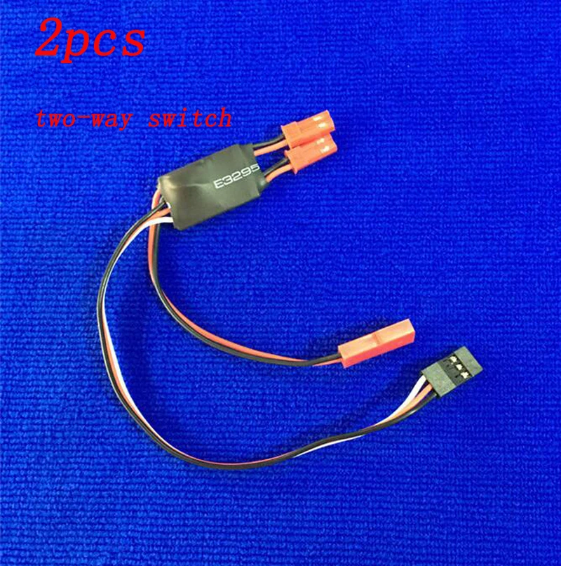 2PCS Third Channel Remote Control Switches External Power Supply Two Way Switch for RC Navigation Ship & Car Model Spare Parts
2PCS Third Channel Remote Control Switches External Power Supply Two Way Switch for RC Navigation Ship & Car Model Spare Parts