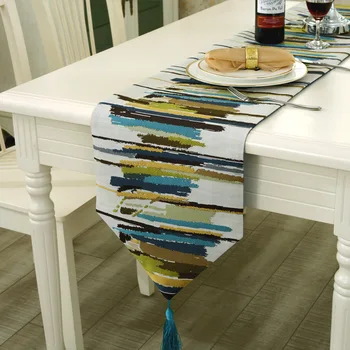 Fudiya Fashion Modern Table Runner Colorful Nylon Runner Table Cloth With Tassels Cutwork Embroidered Table Runner
Fudiya Fashion Modern Table Runner Colorful Nylon Runner Table Cloth With Tassels Cutwork Embroidered Table Runner