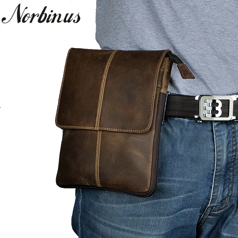 Norbinus Men Waist Bag Genuine Leather Fanny Packs Male Real Leather Waist Phone Pouch Casual Messenger Shoulder Crossbody Bags
Norbinus Men Waist Bag Genuine Leather Fanny Packs Male Real Leather Waist Phone Pouch Casual Messenger Shoulder Crossbody Bags