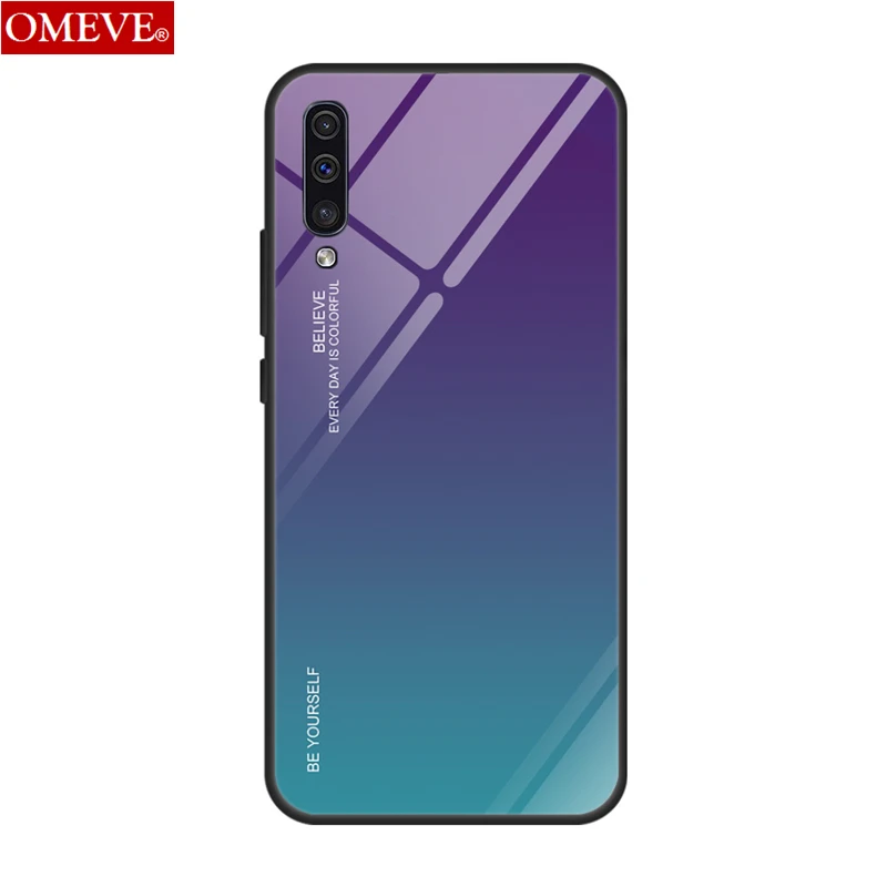 OMEVE Colorful Glass Case for Samsung Galaxy A70 A50 A30 Silica Gel Frame Gradient Tempered Glass Back Cover for Samsung A10 20
OMEVE Colorful Glass Case for Samsung Galaxy A70 A50 A30 Silica Gel Frame Gradient Tempered Glass Back Cover for Samsung A10 20