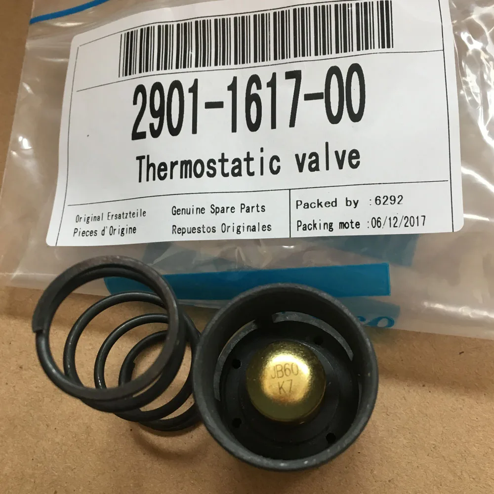 

2901161700 Thermostat Valve Kit Core OEM Repair Part for Atlas Copco Compressors Open 60 Degree GA45 GA55