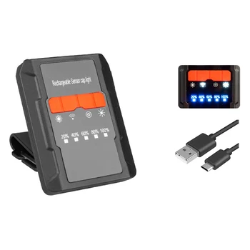 Dual Switches LED Headlamp Cap Light Rotatable Clip-on Hat Light Hands Free Body Motion Sensor Headlight USB Charging Head Lamp
Dual Switches LED Headlamp Cap Light Rotatable Clip-on Hat Light Hands Free Body Motion Sensor Headlight USB Charging Head Lamp