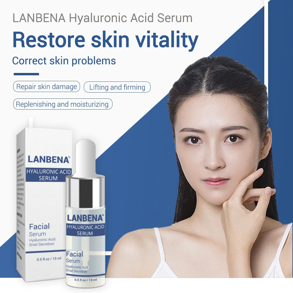 Facial Serum Hyaluronic Acid Snail Secretion 15ML Face Lift Vitamin Serum Hyaluronic Liquid Moisturizing Anti Wrinkle Skin Care
Facial Serum Hyaluronic Acid Snail Secretion 15ML Face Lift Vitamin Serum Hyaluronic Liquid Moisturizing Anti Wrinkle Skin Care
