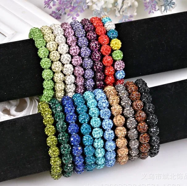 NEWEST TOP Quality FASHION Shambhala jewelry For Women Handmade shangrila Bracelet (20 balls) Free Shipping 10 Colors Wholesale 
NEWEST TOP Quality FASHION Shambhala jewelry For Women Handmade shangrila Bracelet (20 balls) Free Shipping 10 Colors Wholesale