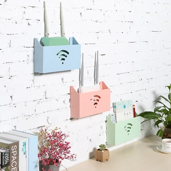 Practical Wifi Router Storage Box Plastic TV Set-top wall shelf Home office Decor.
Practical Wifi Router Storage Box Plastic TV Set-top wall shelf Home office Decor.