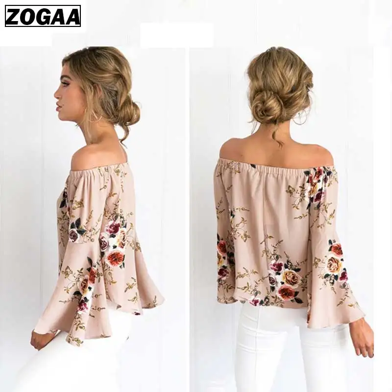 ZOGAA Women's Wear Blouses Loose Sleeves Wrapped Shoulders Large Trumpet Sleeves blusas mujer de moda blouse women plus size
ZOGAA Women's Wear Blouses Loose Sleeves Wrapped Shoulders Large Trumpet Sleeves blusas mujer de moda blouse women plus size