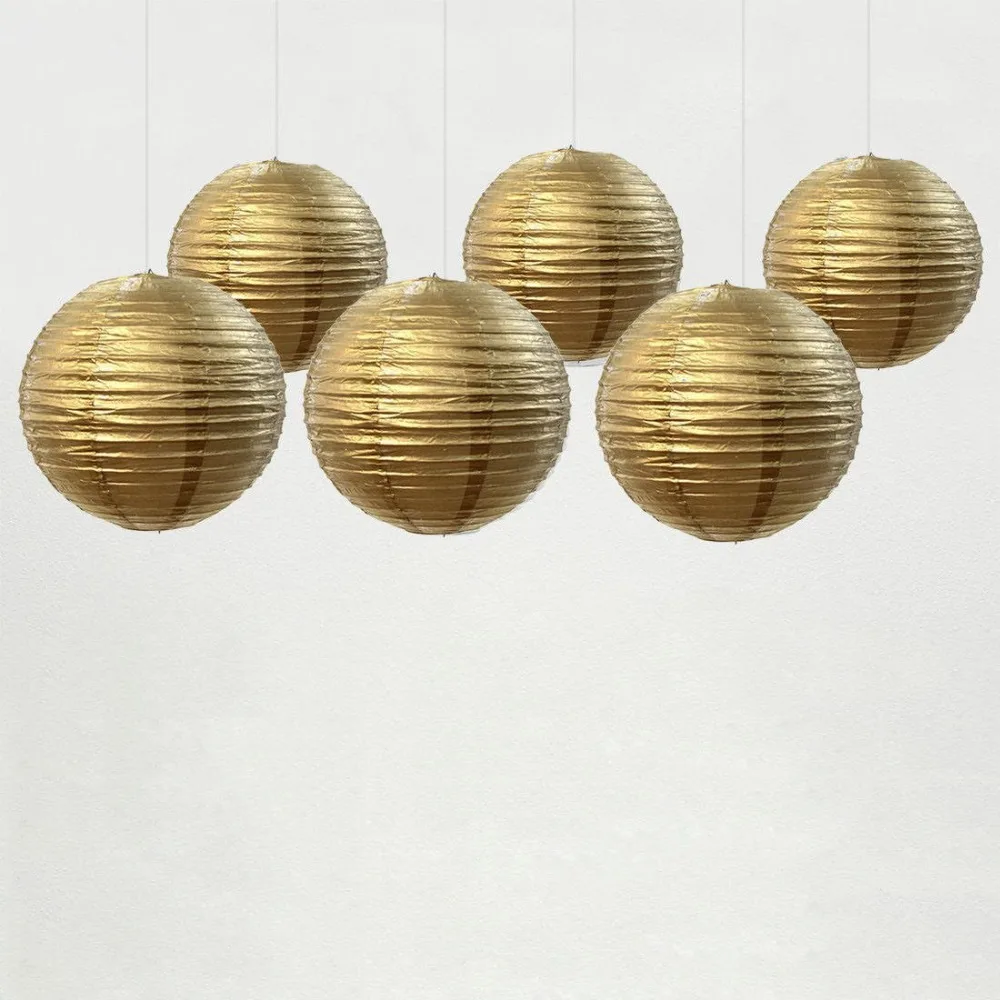 10pcs Round Gold Paper Lanterns Balls Chinese Festival Lantern for Wedding Party Banquet Decorations Bridal Shower Home Decor
10pcs Round Gold Paper Lanterns Balls Chinese Festival Lantern for Wedding Party Banquet Decorations Bridal Shower Home Decor