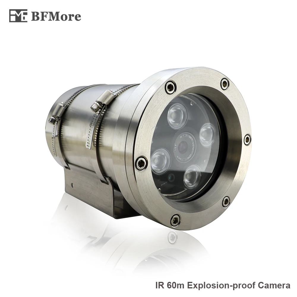 BFMore CT6 AHD 2.0MP 1080P Vandal-Proof Explosion-proof Steel 304 Camera Security CCTV Video Surveillance Mining Gas Station
BFMore CT6 AHD 2.0MP 1080P Vandal-Proof Explosion-proof Steel 304 Camera Security CCTV Video Surveillance Mining Gas Station