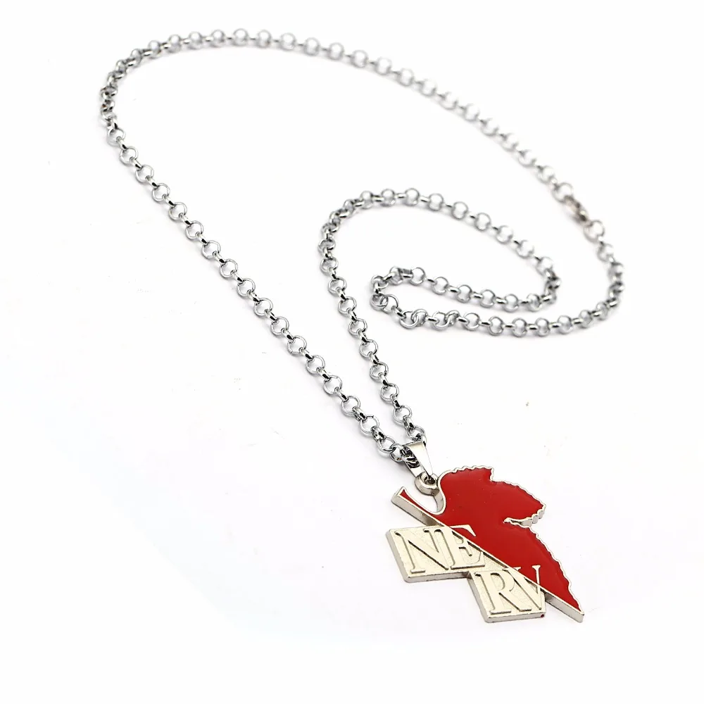 Anime EVA Necklace NEON GENESIS EVANGELION NERV Ayanami Rei Metal Pendant Necklace Women Men Colar Friendship Accessory
Anime EVA Necklace NEON GENESIS EVANGELION NERV Ayanami Rei Metal Pendant Necklace Women Men Colar Friendship Accessory
