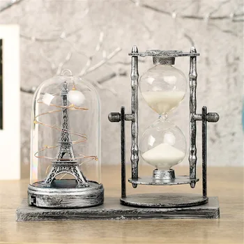 Vintage Sand Glass LED Light Tower Table Lamp Home Decorations Ornaments Dropshipping
Vintage Sand Glass LED Light Tower Table Lamp Home Decorations Ornaments Dropshipping