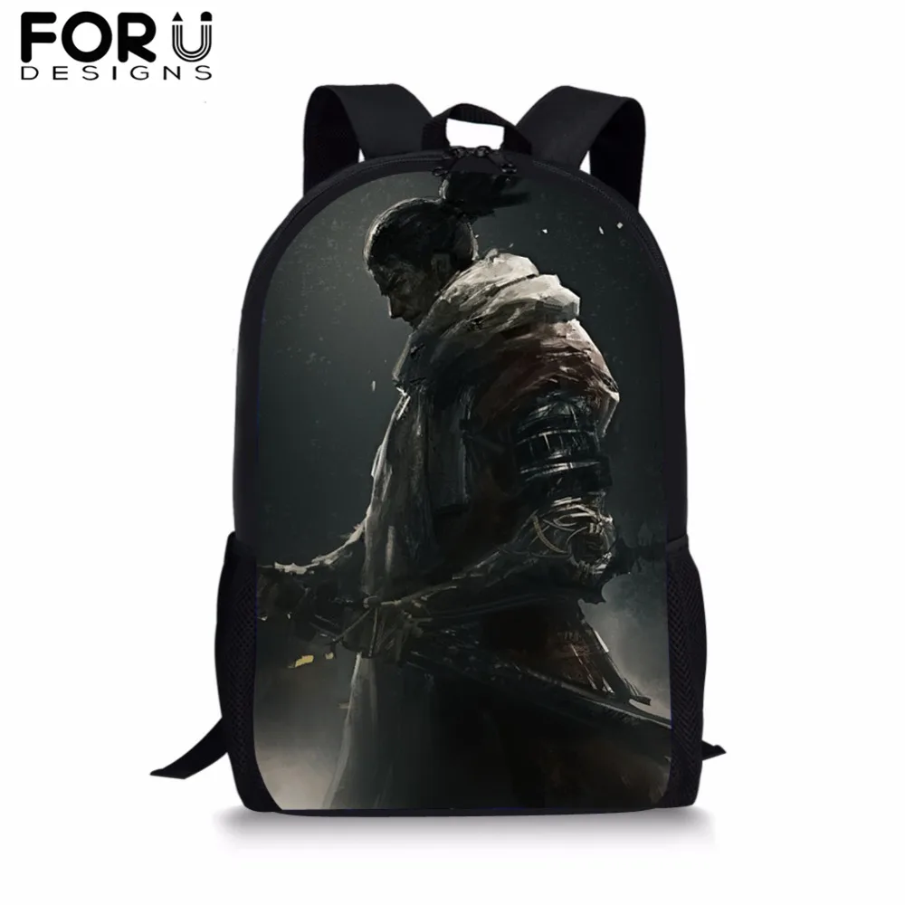 FORUDESIGNS Game SEKIRO School Backpack Bag for Boy Men Customize Picture Orthopedics BookBag Teenager Student Mochila
FORUDESIGNS Game SEKIRO School Backpack Bag for Boy Men Customize Picture Orthopedics BookBag Teenager Student Mochila