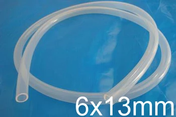 6mm ID 13mm OD 6x13 Transparent Food Grade Medical Use FDA Silicone Rubber Flexible Tube / Hose silicon tubing
6mm ID 13mm OD 6x13 Transparent Food Grade Medical Use FDA Silicone Rubber Flexible Tube / Hose silicon tubing