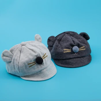 1 pc Cartoon Cat Little Ear Baby Hat Baseball Cap Girls Kids Boy Cotton Summer Autumn Sun Hat Newborn Toddler Visor Hat
1 pc Cartoon Cat Little Ear Baby Hat Baseball Cap Girls Kids Boy Cotton Summer Autumn Sun Hat Newborn Toddler Visor Hat
