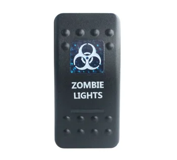 WATERPROOF IP66 Marine Grade Car Boat RV 12v/24v Blue Led 5 Pin on-off SPST ZOMBIE LIGHTS Rocker Switch 
WATERPROOF IP66 Marine Grade Car Boat RV 12v/24v Blue Led 5 Pin on-off SPST ZOMBIE LIGHTS Rocker Switch