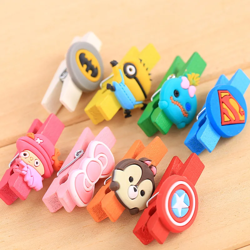 20PCS/Set 35mm Cartoon Mini Wooden Peg Pin Clothespin Craft Clips for Photo Paper Clothes Mixed Color 0
20PCS/Set 35mm Cartoon Mini Wooden Peg Pin Clothespin Craft Clips for Photo Paper Clothes Mixed Color 0