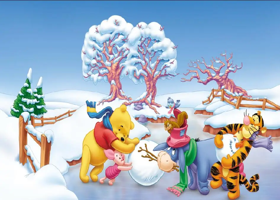 SHENGYONGBAO Vinyl Backdrops for Photography Winnie Pooh theme Photo Studio Background 81122-01
SHENGYONGBAO Vinyl Backdrops for Photography Winnie Pooh theme Photo Studio Background 81122-01
