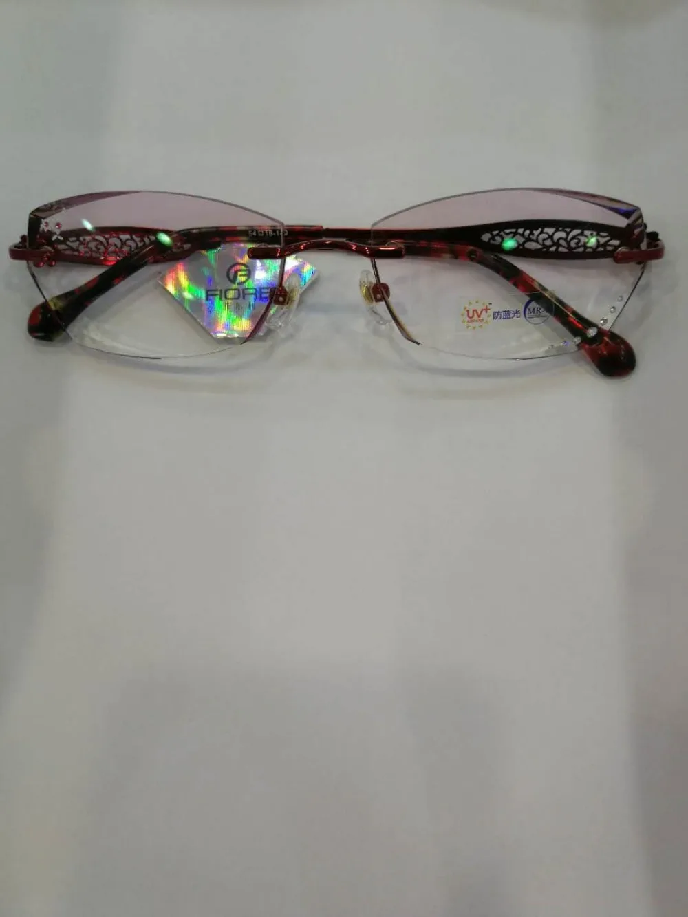 Titanium Rimless Eyeglasses Frame Women Myopia Glasses 1.61 Anti Blue Diamond Cutting Lens Lady Elegance Optical High Quality
Titanium Rimless Eyeglasses Frame Women Myopia Glasses 1.61 Anti Blue Diamond Cutting Lens Lady Elegance Optical High Quality
