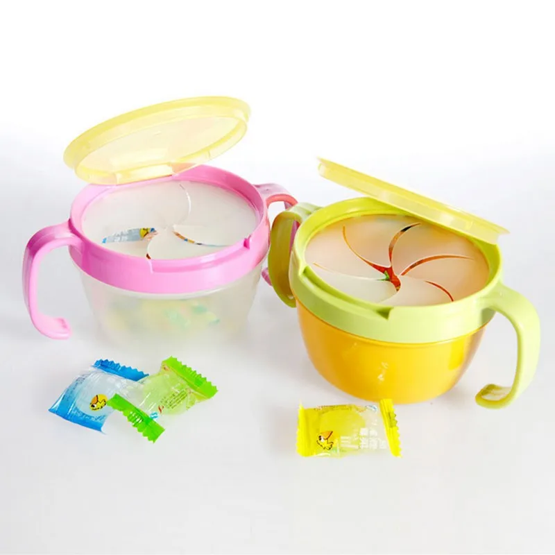 360 Rotate Spill-Proof Dishes Tableware Baby Snack Bowl Food Container Feeding Children Assist Double Handle Spill Proof Cup
360 Rotate Spill-Proof Dishes Tableware Baby Snack Bowl Food Container Feeding Children Assist Double Handle Spill Proof Cup