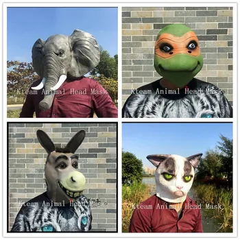 Adults Animal Head Mask Party Cosplay Elephant Head Mask Donkey Mask Rooster/Rhino/Dog/Cat/Giraffe/Rabbit/Unicorn Horse Mask toy
Adults Animal Head Mask Party Cosplay Elephant Head Mask Donkey Mask Rooster/Rhino/Dog/Cat/Giraffe/Rabbit/Unicorn Horse Mask toy