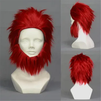 Fate/Zero Rider Short Red Slicked Back Fluffy Layered Synthetic Hair Heat Resistance Fiber Cosplay Wigs+ Wig Cap
Fate/Zero Rider Short Red Slicked Back Fluffy Layered Synthetic Hair Heat Resistance Fiber Cosplay Wigs+ Wig Cap