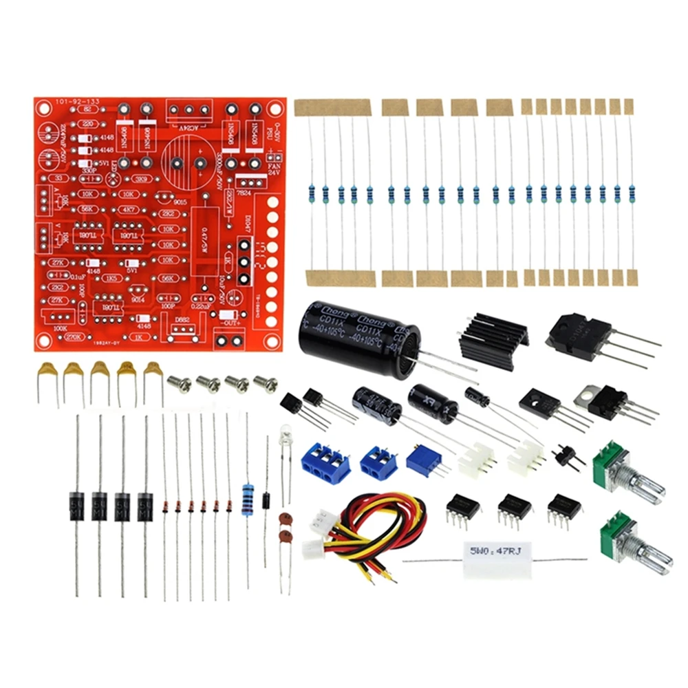 0-В 30 в 2mA-3A DC Регулируемый источник питания DIY Kit непрерывно регулируемая защита
