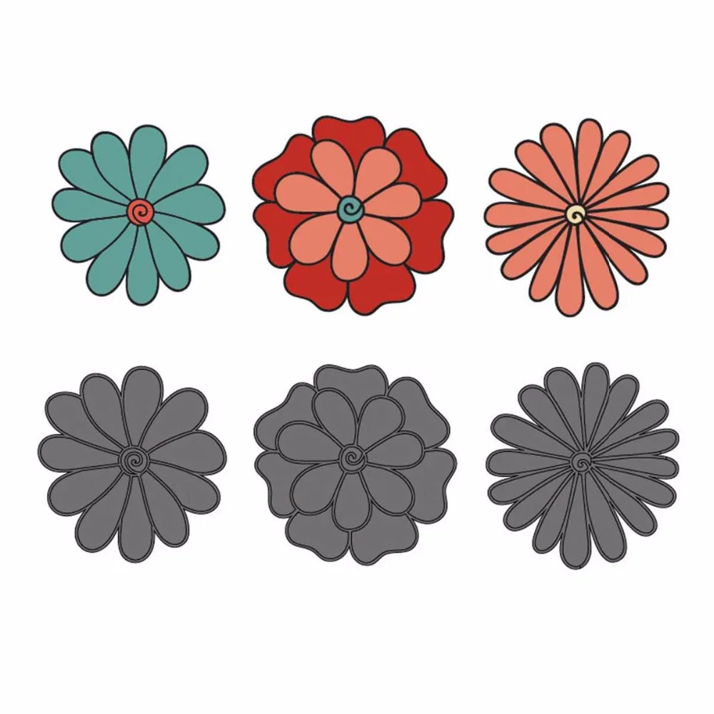 3pcs flower metal Steel Embossing Craft DIY Stencil For Metal Cutting Dies Machine paper cards Scrapbooking festival cards
3pcs flower metal Steel Embossing Craft DIY Stencil For Metal Cutting Dies Machine paper cards Scrapbooking festival cards
