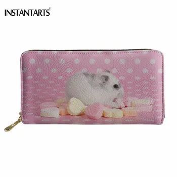 INSTANTARTS Fashion Brand Girl Long PU Leather Wallet Cute 3D Animal Guinea Pig Print Credit Card/Phone Holder Woman Large Purse
INSTANTARTS Fashion Brand Girl Long PU Leather Wallet Cute 3D Animal Guinea Pig Print Credit Card/Phone Holder Woman Large Purse
