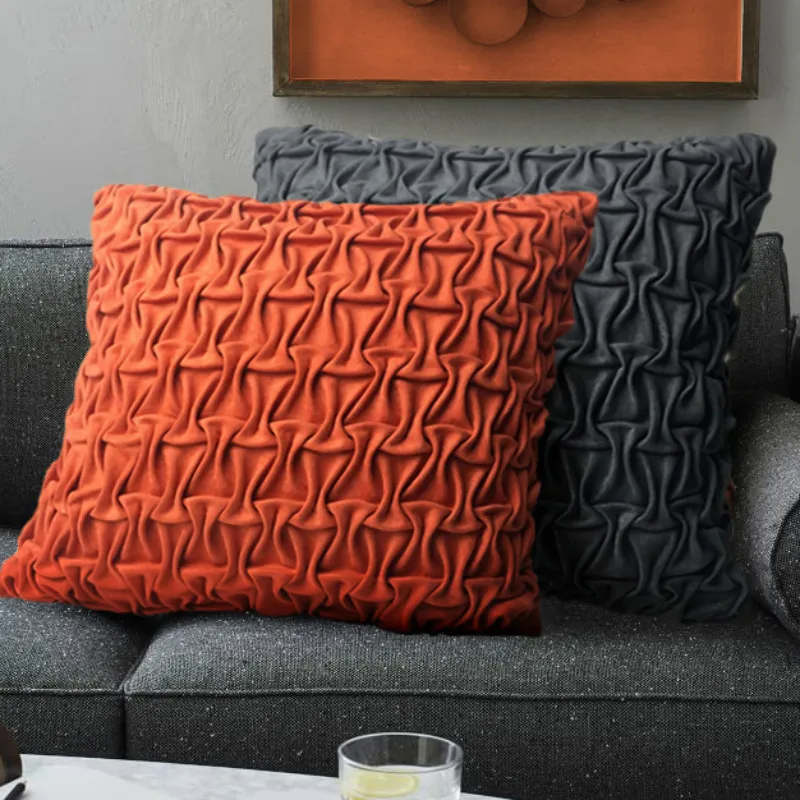 DUNXDECO Cushion Cover Square Decorative Pillow Case Suede Modern Elegant Architectural Aesthetics Box Pleat Home Sofa Deco
DUNXDECO Cushion Cover Square Decorative Pillow Case Suede Modern Elegant Architectural Aesthetics Box Pleat Home Sofa Deco
