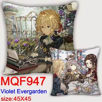45x45CM Anime Violet Evergarden Decorative pillows cartoon Pillows cushion Square soft Two-sides Printed pillowcase covers
45x45CM Anime Violet Evergarden Decorative pillows cartoon Pillows cushion Square soft Two-sides Printed pillowcase covers