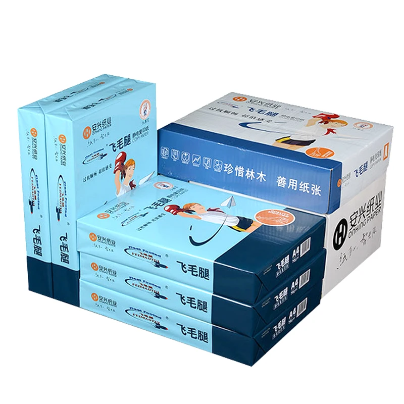 High quality 2500sheets/lot A4 copy paper white print paper 70g /80g optional children handmade paper
High quality 2500sheets/lot A4 copy paper white print paper 70g /80g optional children handmade paper
