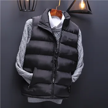 New Arrival Men Jacket Sleeveless Vest Winter Fashion Casual Coats Stand Collar Solid Collar Men's Vest Men Thicken Vest
New Arrival Men Jacket Sleeveless Vest Winter Fashion Casual Coats Stand Collar Solid Collar Men's Vest Men Thicken Vest