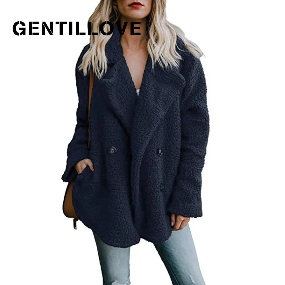 Gentillove Women Vintage Coat Female Winter Warm Soft Teddy Coat Elegant Faux Fur Jackets Casual Fur Fluffy Plush Overcoat 2019
Gentillove Women Vintage Coat Female Winter Warm Soft Teddy Coat Elegant Faux Fur Jackets Casual Fur Fluffy Plush Overcoat 2019
