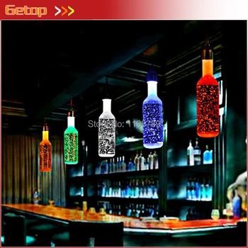 Best Price Bubble Crystal Bottle Pendant Lights BAR lamp creative personality LED restaurant crystal art 6 color for shoose
Best Price Bubble Crystal Bottle Pendant Lights BAR lamp creative personality LED restaurant crystal art 6 color for shoose