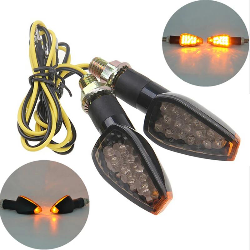 1PC Motorcycle Front&Rear Turn Signal Lights Steering lamp Super bright waterproof LED Steering light
1PC Motorcycle Front&Rear Turn Signal Lights Steering lamp Super bright waterproof LED Steering light