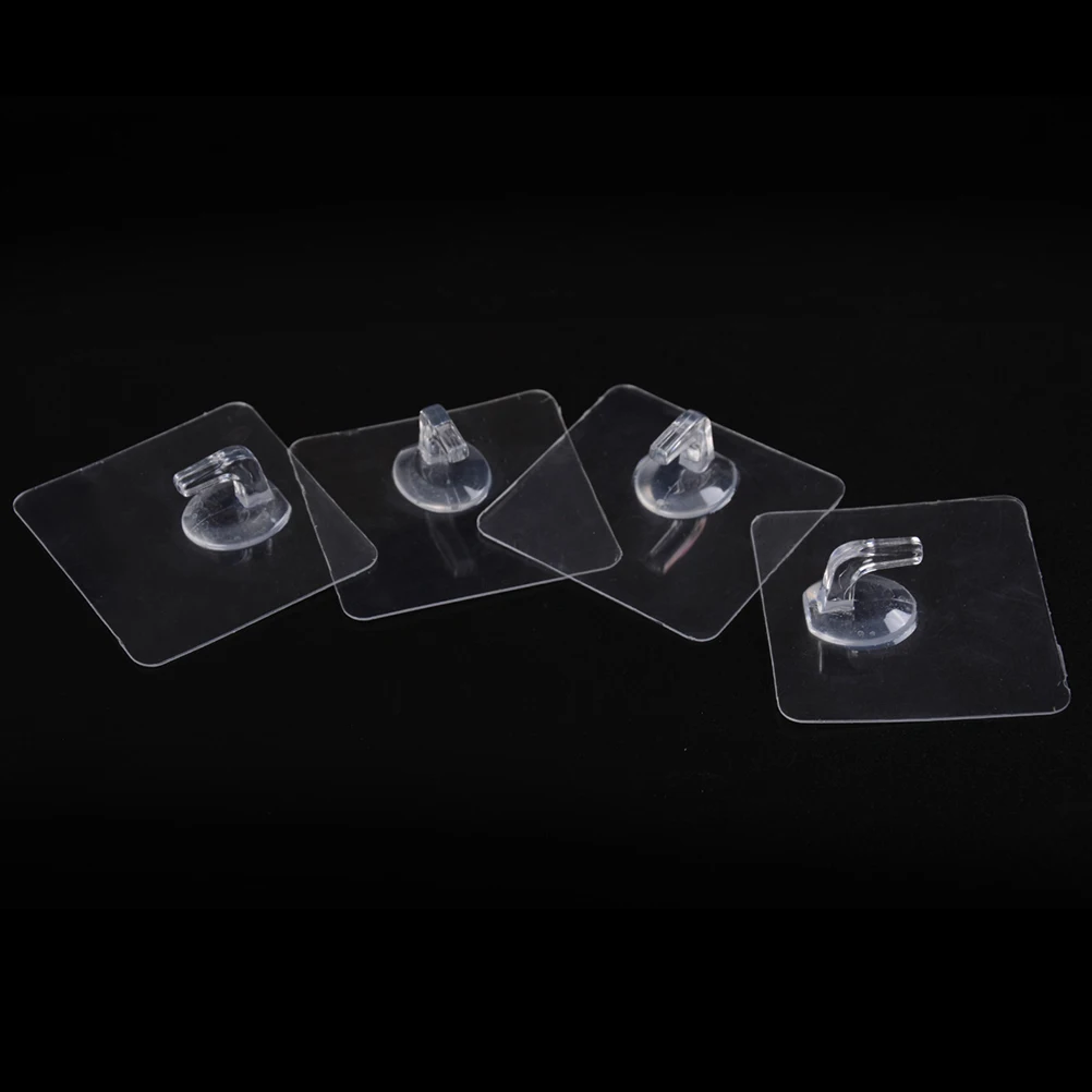 Hot Selling 4pcs Bearing 2KG Clear Seamless Adhesive Hook Strong Sticking Wall Hook Hanger Household tools
Hot Selling 4pcs Bearing 2KG Clear Seamless Adhesive Hook Strong Sticking Wall Hook Hanger Household tools