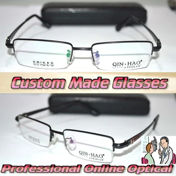 Optical Custom made optical lenses Titanium alloy semi-rim black frame Gentleman Reading glasses +1 +1.5 +2+2.5 +3 +3.5 +4 to +6
Optical Custom made optical lenses Titanium alloy semi-rim black frame Gentleman Reading glasses +1 +1.5 +2+2.5 +3 +3.5 +4 to +6