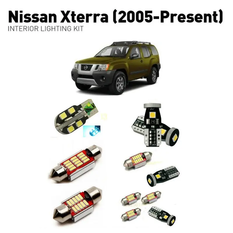 Led interior lights For Nissan xterra 2005+ 7pc Led Lights For Cars lighting kit automotive bulbs Canbus
Led interior lights For Nissan xterra 2005+ 7pc Led Lights For Cars lighting kit automotive bulbs Canbus