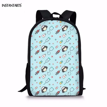 INSTANTARTS Funny 3D Cartoon Nurse Print School Bags for Teen Girls Primary School Students Backpacks Casual Children Schoolbag
INSTANTARTS Funny 3D Cartoon Nurse Print School Bags for Teen Girls Primary School Students Backpacks Casual Children Schoolbag
