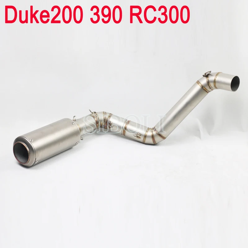Duke 200 390 RC300 Motorcycle Full System Slip On Exhaust Pipe With Muffler DB Killer For KTM Duke 200 KTM390 KTM RC300 KT002
Duke 200 390 RC300 Motorcycle Full System Slip On Exhaust Pipe With Muffler DB Killer For KTM Duke 200 KTM390 KTM RC300 KT002