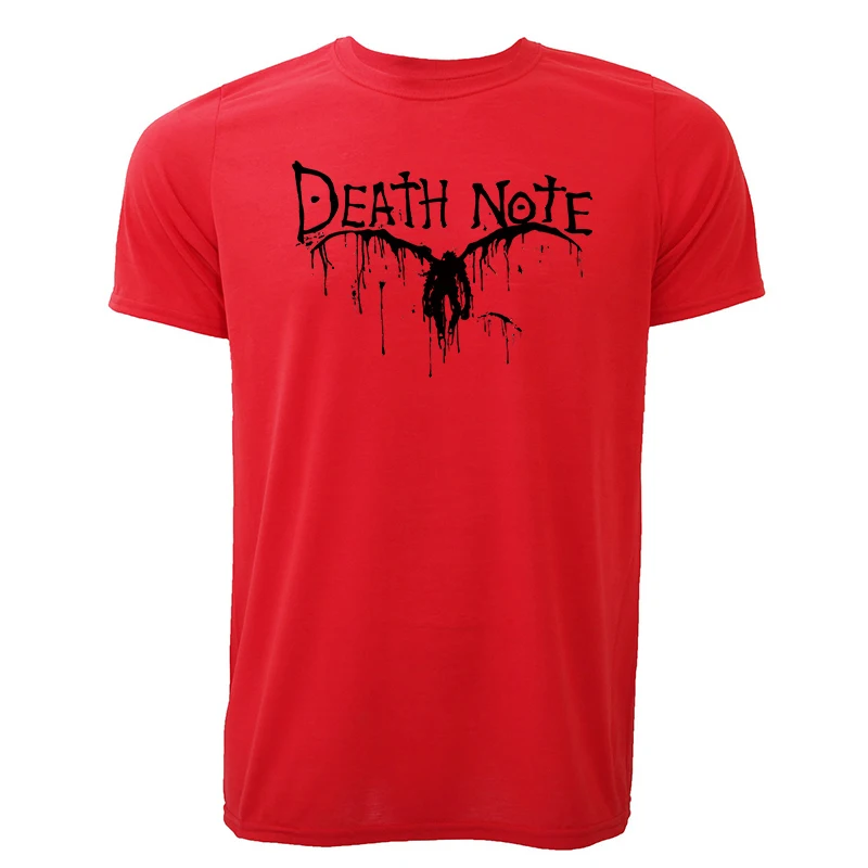 2019 Quality Japanese Cartoon Comic Death Note Men Short Sleeve Round Neck t-shirt Death Note T Shirt 100% cotton tops
2019 Quality Japanese Cartoon Comic Death Note Men Short Sleeve Round Neck t-shirt Death Note T Shirt 100% cotton tops
